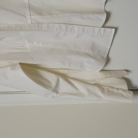 Laundry by Shelli Segal - medium, off-white, button down - Picture 2 of 3